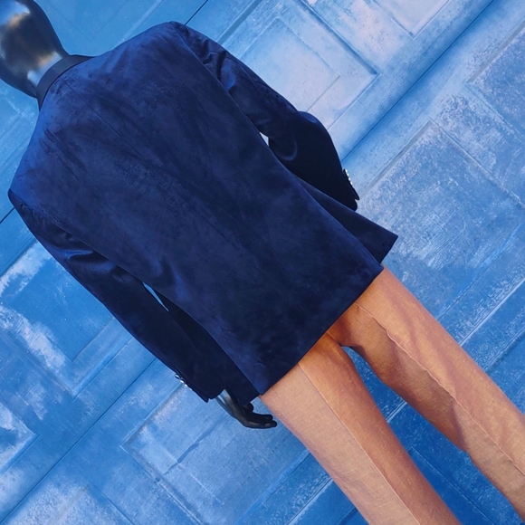 VITARELLI MEN'S PURE VELVET (2) BUTTON LUXURY TUXEDO BLAZER (ITALY) - Picture 10 of 17